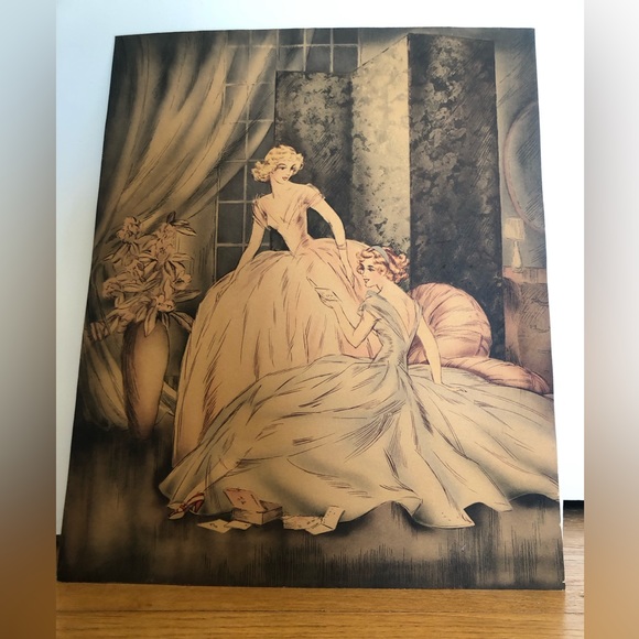 Vintage “Love Letters” Print by Martine - Picture 3 of 13